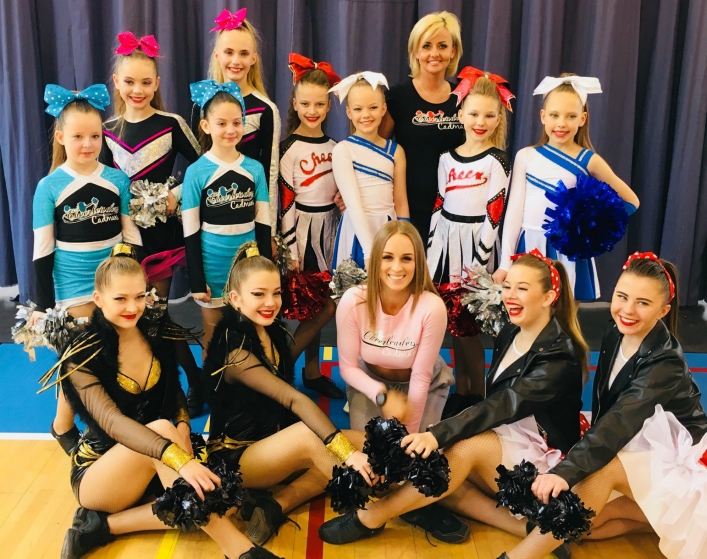 SElbląskie tancerki Cheerleaders Cadmans,