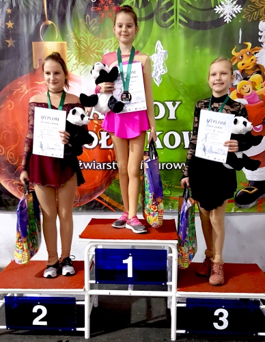 Sukcesy łyżwiarskie zawodników UKS Szóstka. 3. miejsce Kamila Grabkowskiego w eliminacjach do Ogólnopolskiej Olimpiady Młodzieży