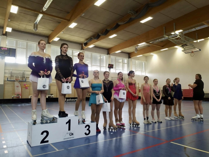Sukcesy UKS „Szóstka” Elblag na mistrzostwach Polski w jeździe figurowej na rolkach