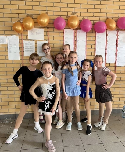 Sukcesy UKS „Szóstka” Elblag na mistrzostwach Polski w jeździe figurowej na rolkach