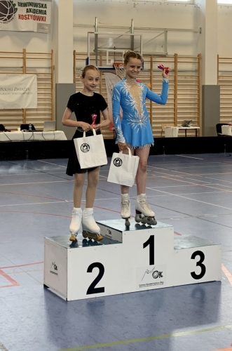 Sukcesy UKS „Szóstka” Elblag na mistrzostwach Polski w jeździe figurowej na rolkach