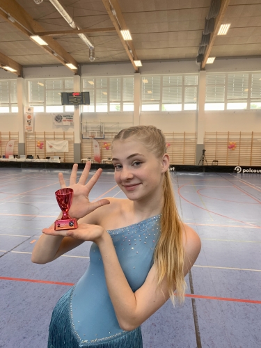 Sukcesy UKS „Szóstka” Elblag na mistrzostwach Polski w jeździe figurowej na rolkach