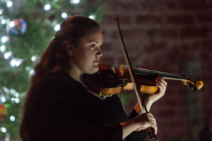 Świąteczny koncert młodych muzyków w Galerii EL