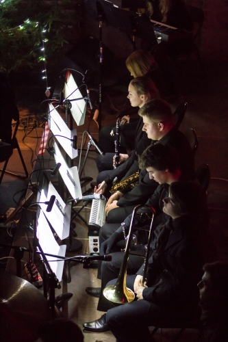 Świąteczny koncert młodych muzyków w Galerii EL