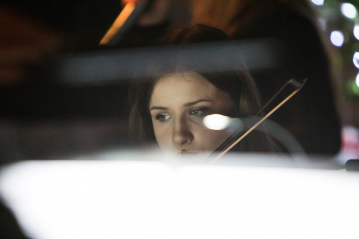 Świąteczny koncert młodych muzyków w Galerii EL