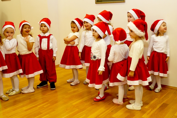 Świąteczny występ najmłodszych tancerzy MDK