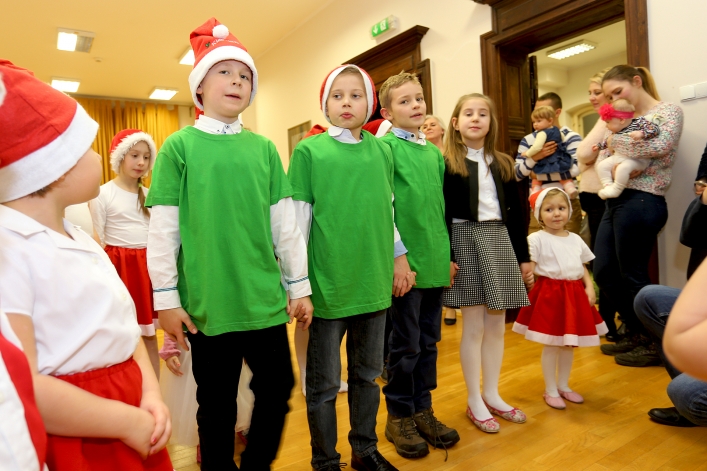 Świąteczny występ najmłodszych tancerzy MDK