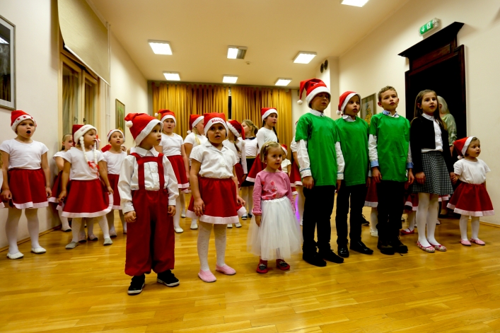 Świąteczny występ najmłodszych tancerzy MDK