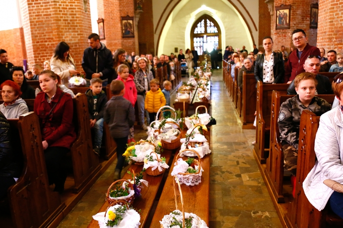 Święcenie pokarmów w Elblągu