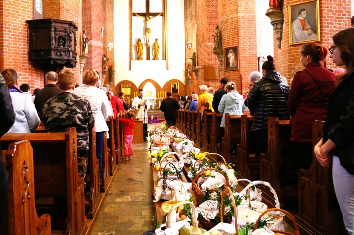Święcenie pokarmów w Elblągu