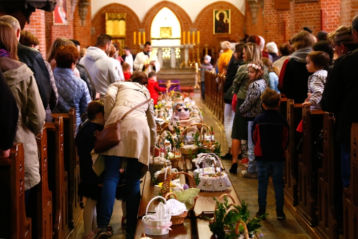Święcenie pokarmów w Elblągu