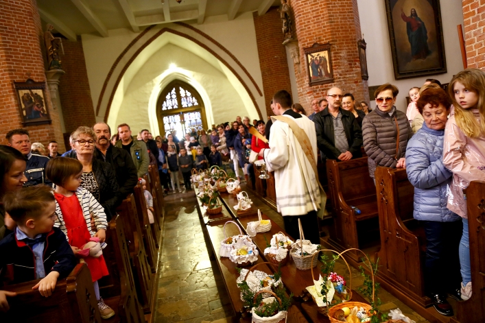 Święcenie pokarmów w Elblągu
