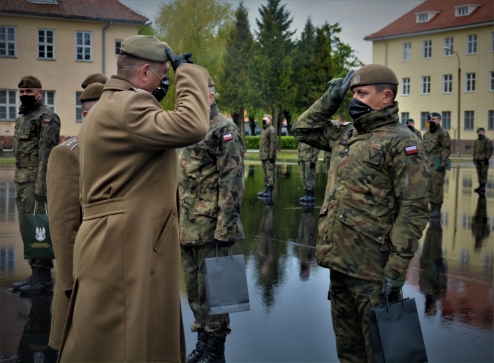 Święto Brygady w 43 Batalionie Lekkiej Piechoty w Braniewie