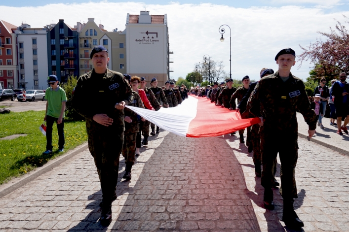 Święto Flagi w Elblągu A.D. 2018 było okazałe i wyjątkowe