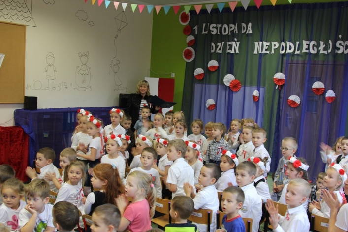 Świętowanie niepodległości w przedszkolu