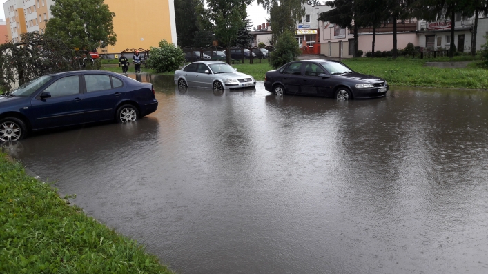 Sytuacja na Fromborskiej. Zobacz zdjęcia 