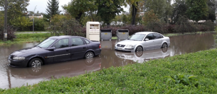 Sytuacja na Fromborskiej. Zobacz zdjęcia 