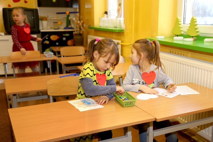 Szkoła Podstawowa nr 8 w Elblągu zorganizowała drzwi otwarte i bal walentynkowy