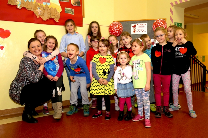 Szkoła Podstawowa nr 8 w Elblągu zorganizowała drzwi otwarte i bal walentynkowy