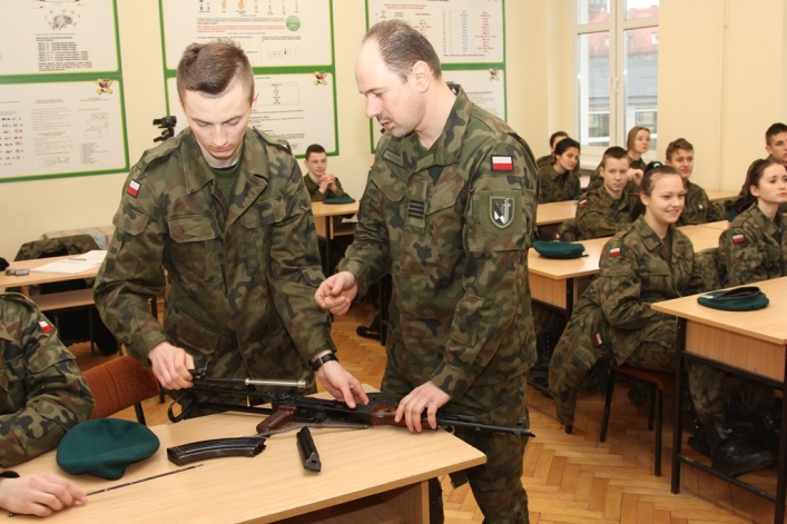 Szkolenie strzeleckie klasy wojskowej