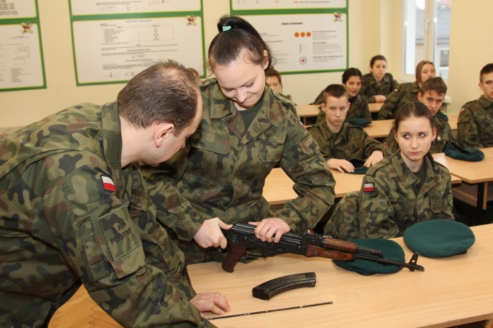 Szkolenie strzeleckie klasy wojskowej