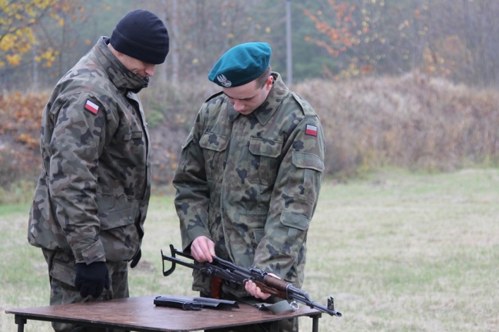 Szkolenie strzeleckie klasy wojskowej
