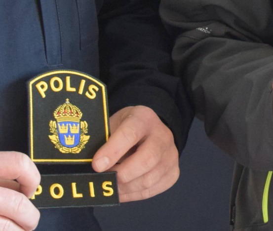 emblemat szwedzkiej policji (szw.  Polismyndigheten)