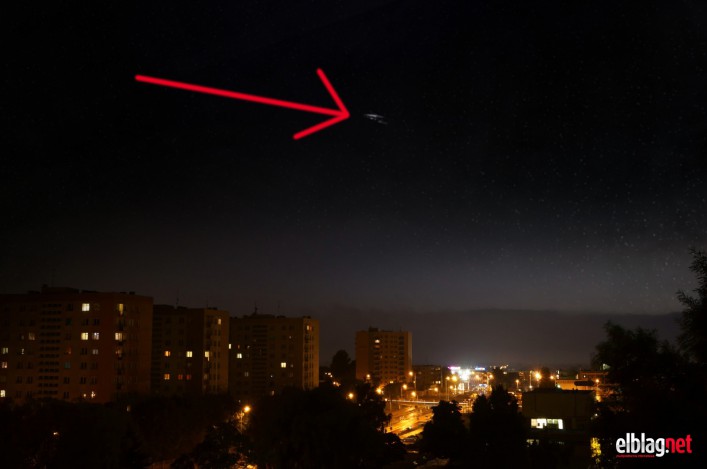 Tajemniczy obiekt nad Elblągiem. Zobacz nasze wizualizacje