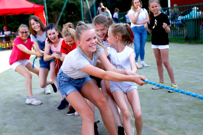Tak bawiły się rodziny uczniów SP nr 8 na elbląskim Zawodziu