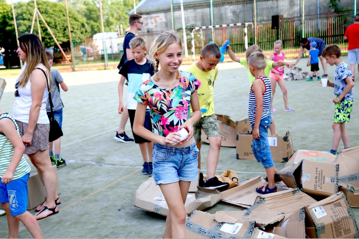 Tak bawiły się rodziny uczniów SP nr 8 na elbląskim Zawodziu
