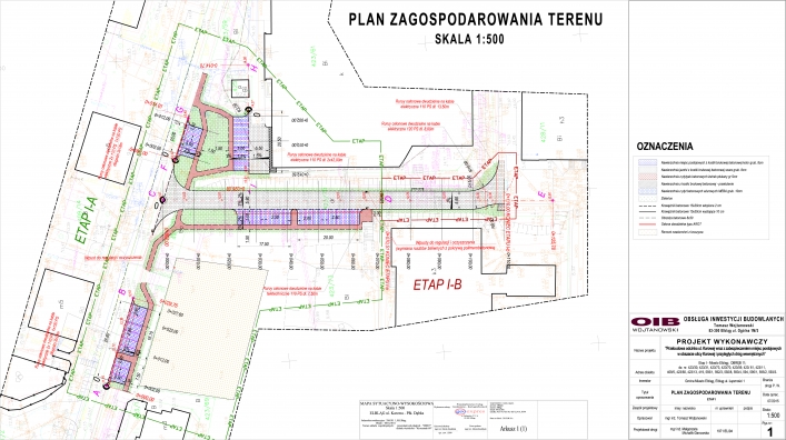 Tam zaparkujemy przy nowym sądzie 