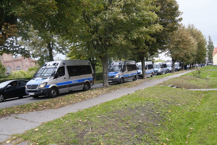 Tęczowy marsz w spokoju przeszedł ulicami Elbląga
