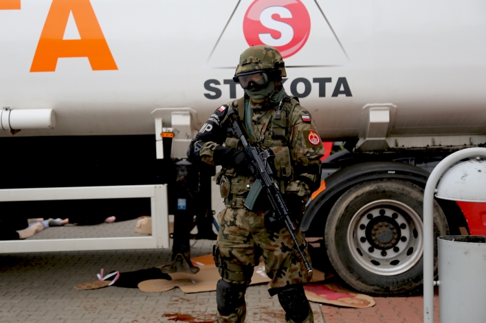 Terroryści zaatakowali w Elblągu. Na szczęście to tylko ćwiczenia