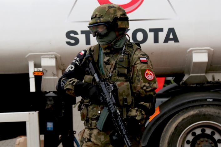 Terroryści zaatakowali w Elblągu. Na szczęście to tylko ćwiczenia