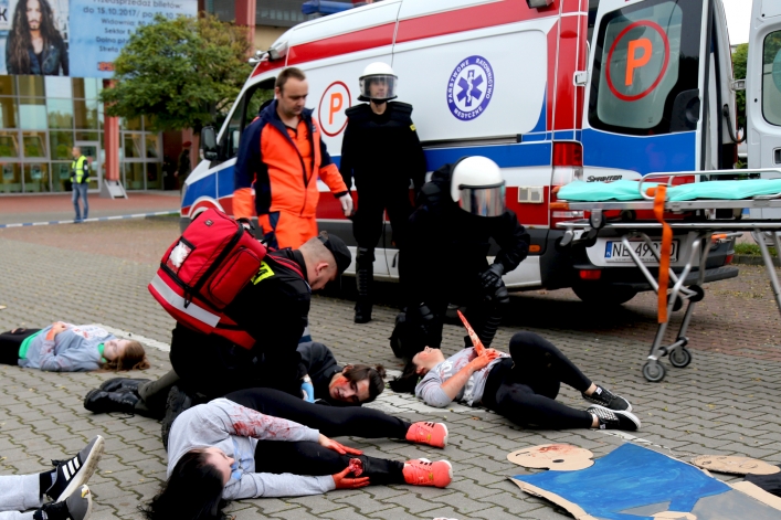 Terroryści zaatakowali w Elblągu. Na szczęście to tylko ćwiczenia