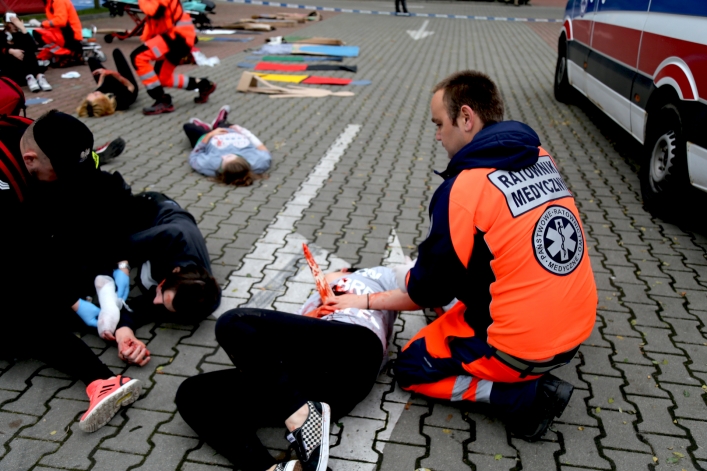 Terroryści zaatakowali w Elblągu. Na szczęście to tylko ćwiczenia