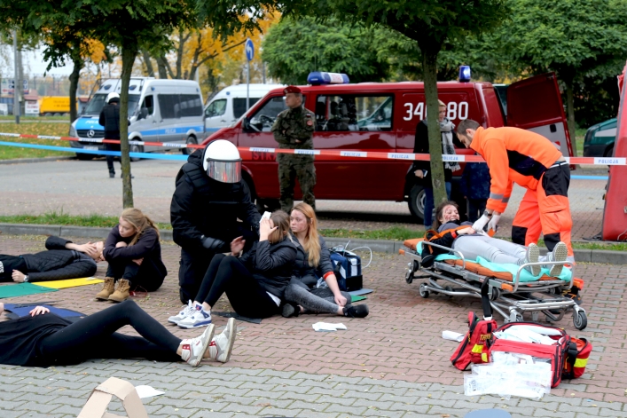 Terroryści zaatakowali w Elblągu. Na szczęście to tylko ćwiczenia