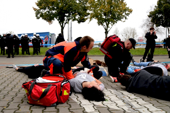 Terroryści zaatakowali w Elblągu. Na szczęście to tylko ćwiczenia