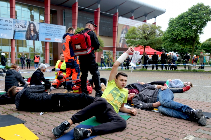 Terroryści zaatakowali w Elblągu. Na szczęście to tylko ćwiczenia