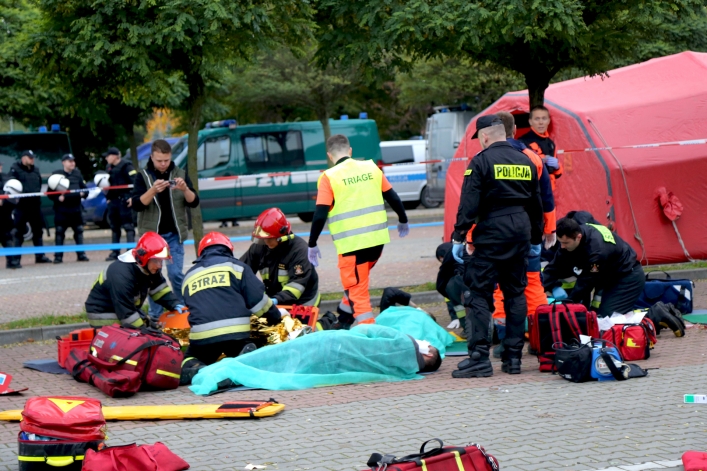 Terroryści zaatakowali w Elblągu. Na szczęście to tylko ćwiczenia
