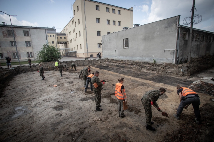 Terytorialsi pomagają szukać szczątków naszych Bohaterów 