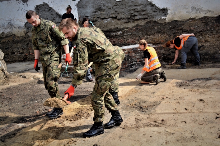 Terytorialsi pomagają szukać szczątków naszych Bohaterów 