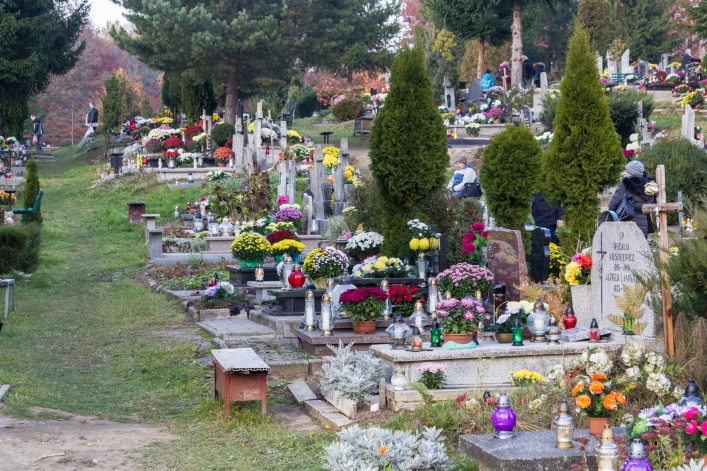 Tłumy na cmentarzach, ale korki minimalne – zobacz zdjęcia z Dębicy