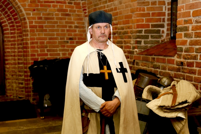 Tomasz Stężała opowiadał o "Wojnie bogów" w Bibliotece Elbląskiej