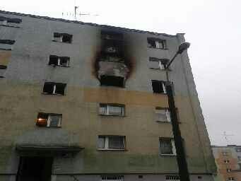 Tragiczny pożar budynku. Jedna osoba nie żyje