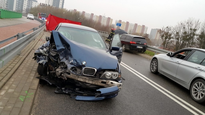 Tragiczny wypadek na al. Jana Pawła II (aktualizacja)
