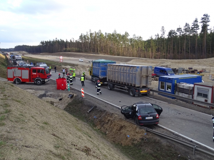 Tragiczny wypadek na S7. Nie żyje 5-letni chłopiec