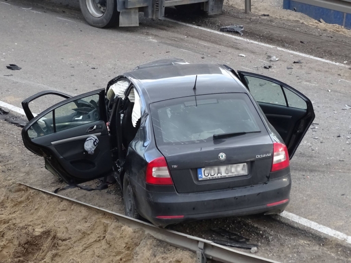 Tragiczny wypadek na S7. Nie żyje 5-letni chłopiec