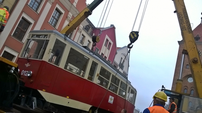 Tramwaj „odjechał” ze Starego Miasta