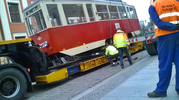 Tramwaj „odjechał” ze Starego Miasta